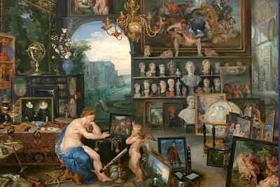 Brueghel allégorie de la vue