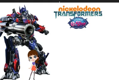 TRANSFORMERS X little pet shop