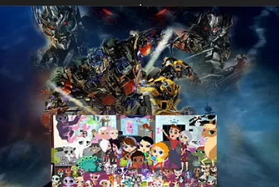 TRANSFORMERS X little pet shop