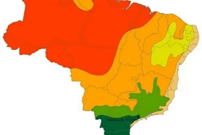 Mapa do Brasil - Climas jigsaw puzzle