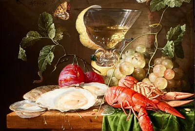 De Heem nature morte aux crustacés jigsaw puzzle