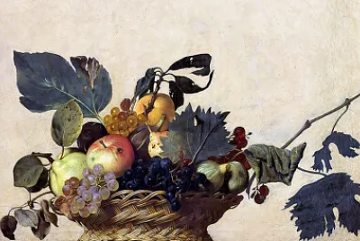 Caravane corbeille de fruits