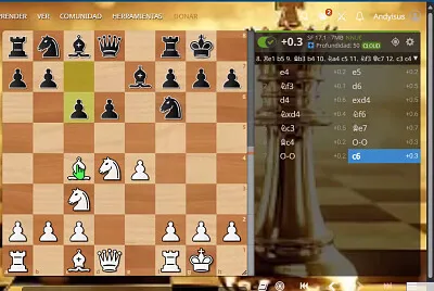 פאזל של el tablero del Ajedrez