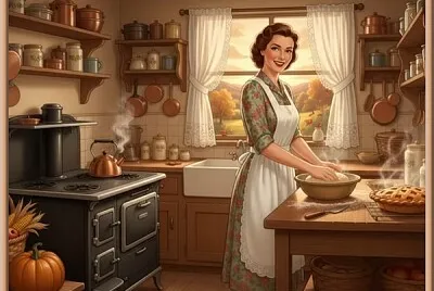 Ambiance cuisine années 40