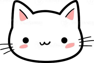 rosto do gato fofo jigsaw puzzle