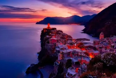 Atardecer en la costa