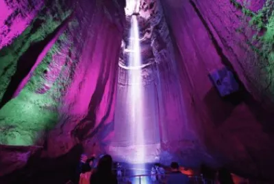 Ruby Falls Cave-Lookout Mountain Caverns