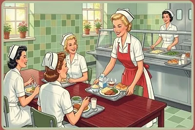 Pause détente à la caféréria