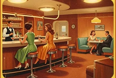 Café années 40/50