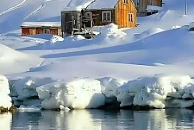 Casa y nieve