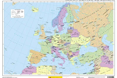 mapa politico de europa
