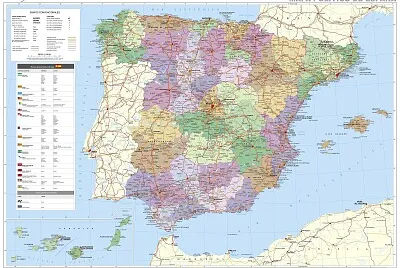 mapa politico españa