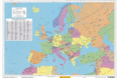 mapa europa