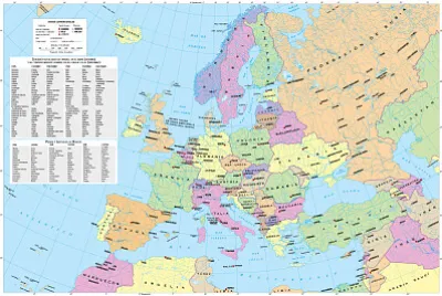 mapa europa jigsaw puzzle