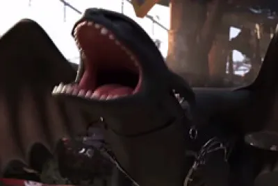 Toothless jigsaw puzzle