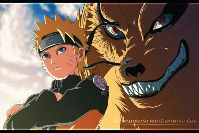 naruto and kyuubi