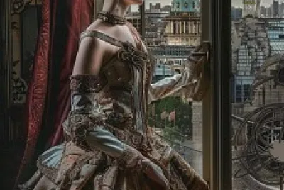 woman steampunk