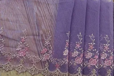 Floral Embroidered Lace