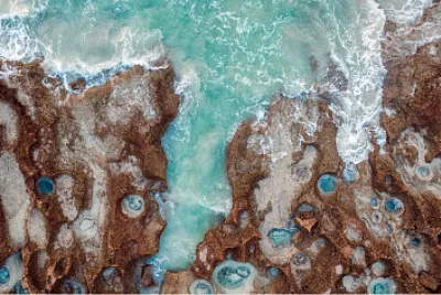 Marea sobre rocas jigsaw puzzle