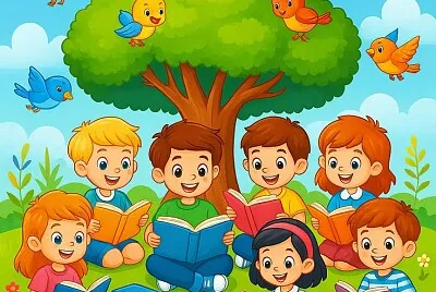ليان وحديقة القلوب
