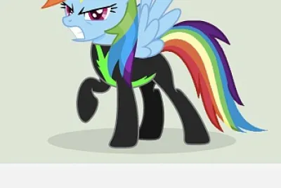 Washout rainbow dash