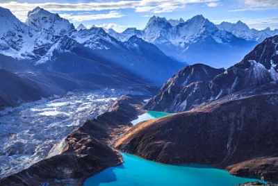 Lago azul jigsaw puzzle