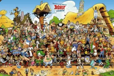 Asterix jigsaw puzzle