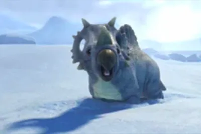 Spinoceratops snowin ' around jigsaw puzzle