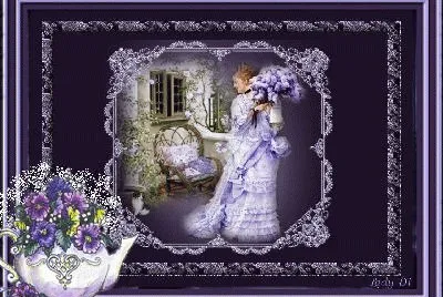 Lilacs, Lace and Love Letters-So Pretty!