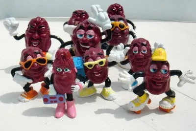 Vintage California Raisin Figurines