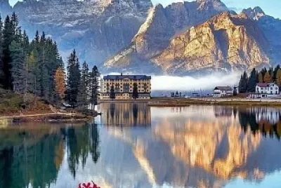 Lago Misurina.Italia
