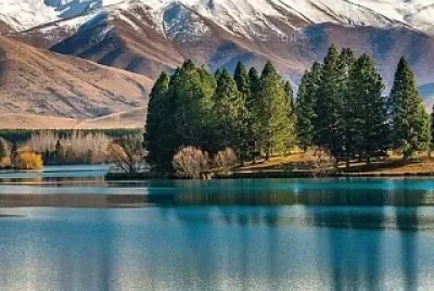 Lago Pukaki-Nueva Zelanda