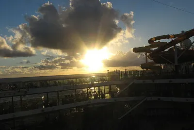 Ocean sunset