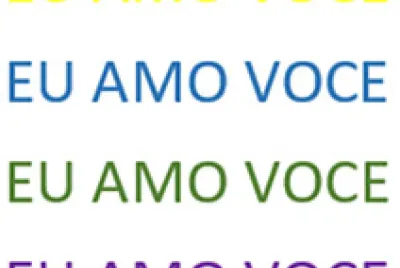 EU AMO VOCE jigsaw puzzle