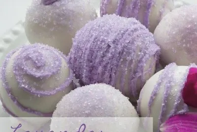 Lavender Cake Balls