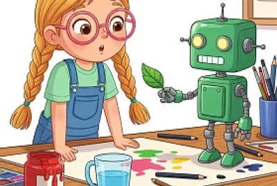 NEYLA Y SU ROBOT jigsaw puzzle