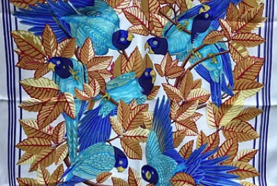 פאזל של Les perroquets bleus