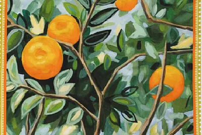 la branche d 'oranger