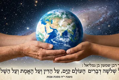 על שלושה דברים העולם עומד