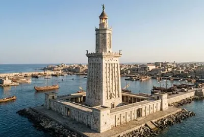 El Faro de Alejandría.