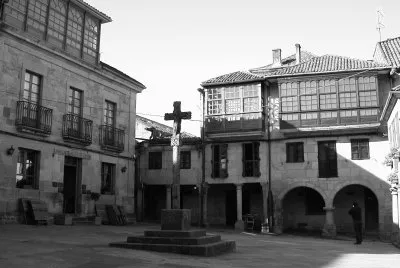 Plaza da lenha. Pontevedra. Galiza