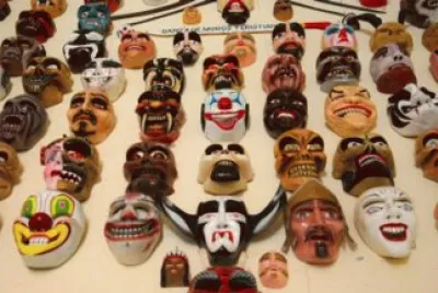 Mascaras en Naolinco, Veracruz. MÃ©xico. Fiestas de