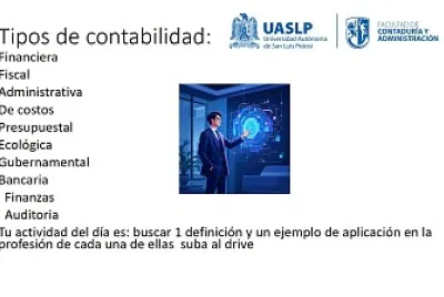 TIPOS DE CONTA