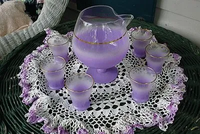 Brandy Snifter Pitcher and Glasses