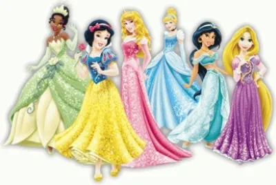 Tiana SnowWhite Aurora Cinderella Jasmine Rapunzel