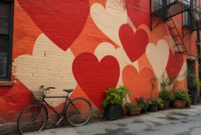 Heart Mural Alley