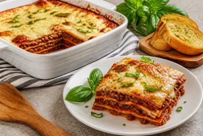 Beef Lasagna Bake