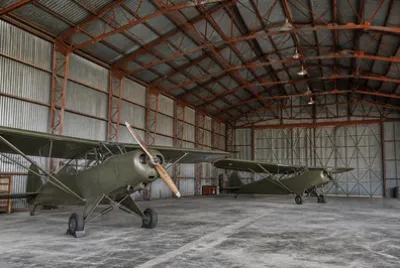 Corrugated Vintage Hangar