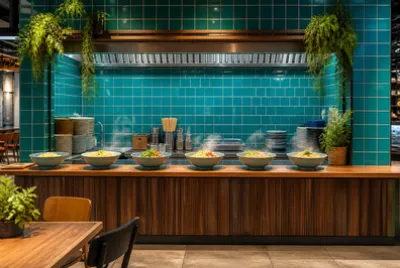 פאזל של Noodle Stall Tiled
