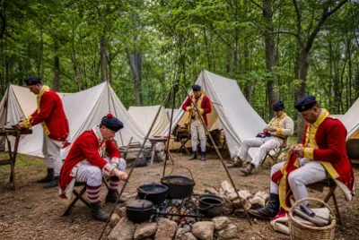 Reenactment Camp Tents